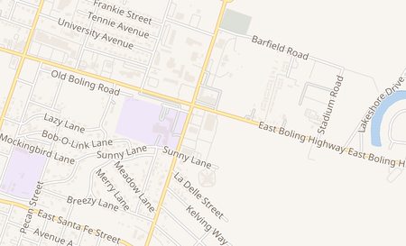 map of 1616 N Alabama Wharton, TX 77488