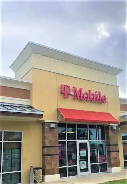 Exterior photo of T-Mobile store at San Jose Blvd & Mandarin Rd, Jacksonville, FL