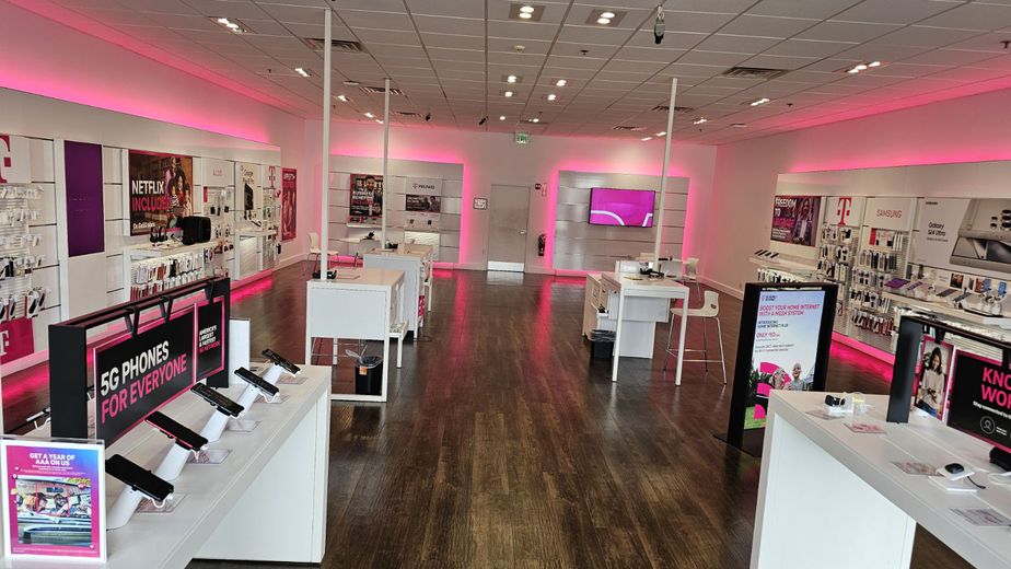 Interior photo of T-Mobile Store at Stockwell & Harrison, Avon, MA