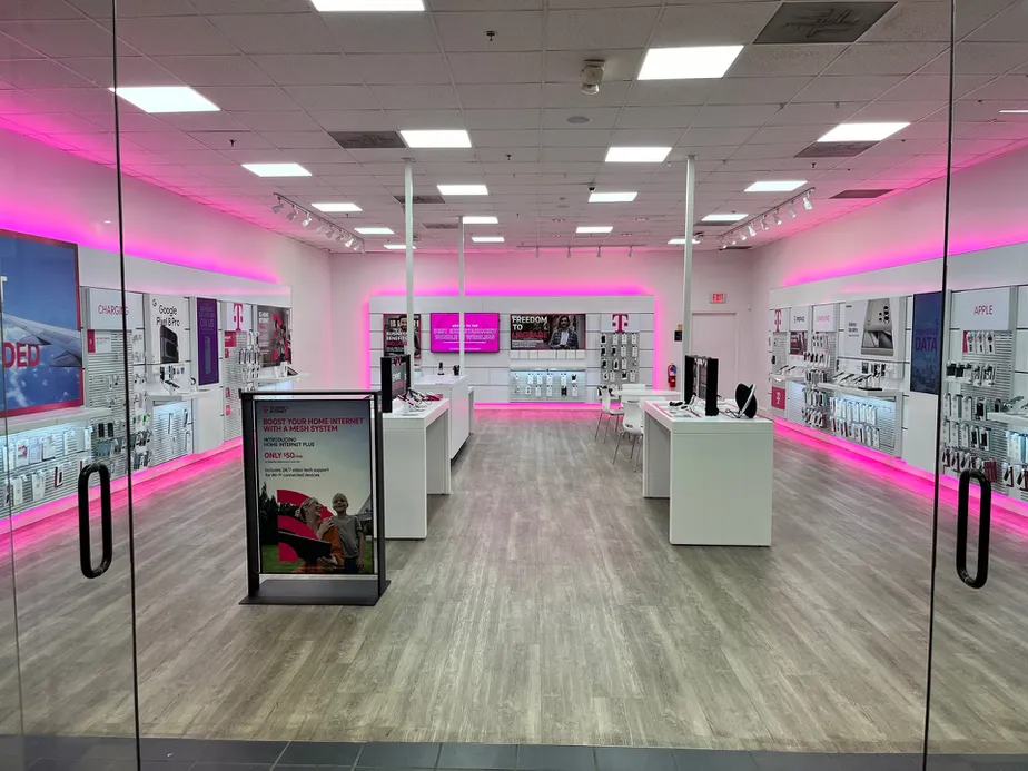  Interior photo of T-Mobile Store at Francis Scott Key Mall, Frederick, MD 