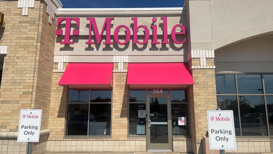Exterior photo of T-Mobile Store at Pioneer Trl & N Chestnut St, Chaska, MN