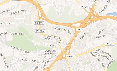 map of Plaza Guaynabo Local 6 Guaynabo, PR 00969