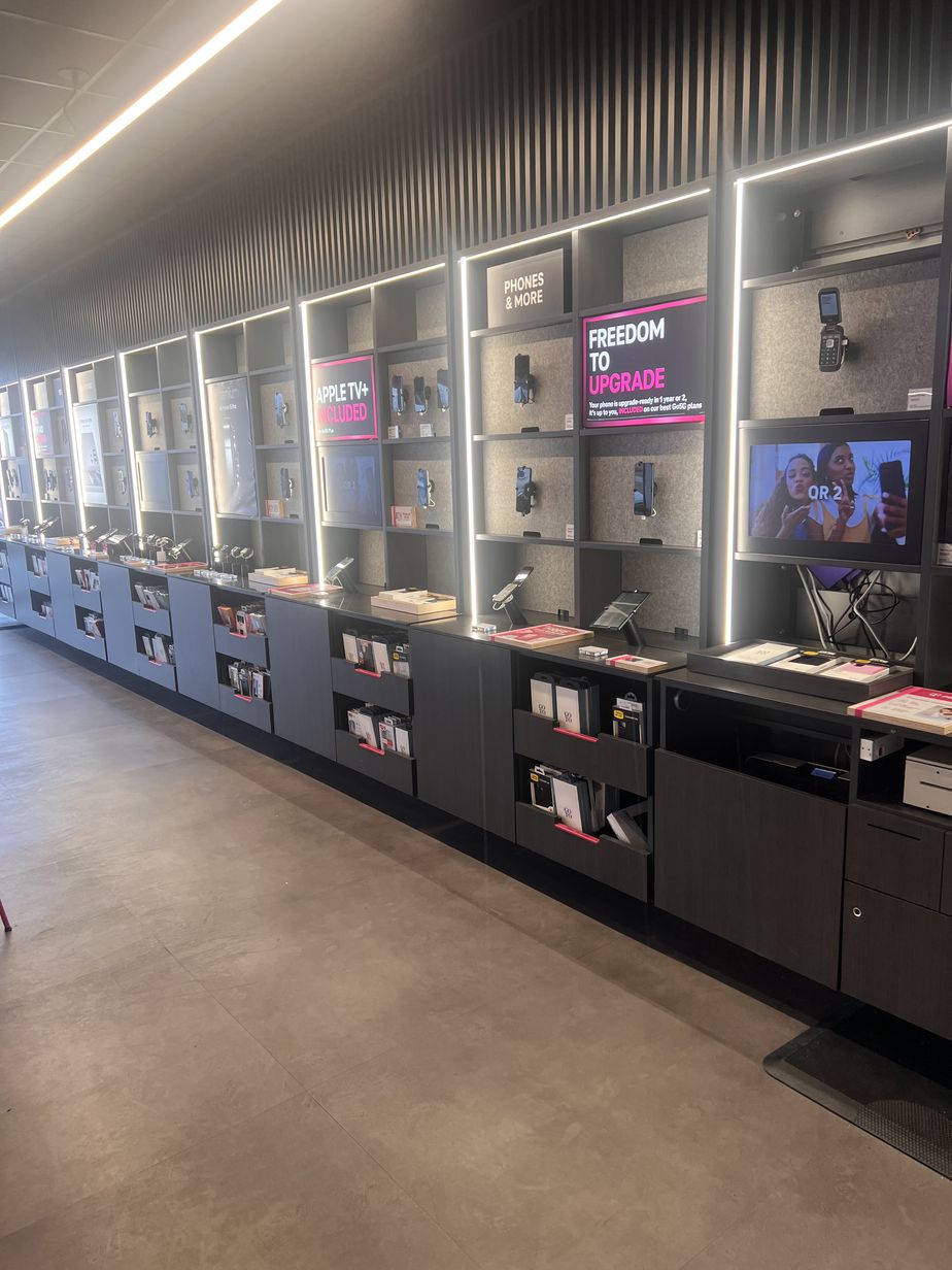Interior photo of T-Mobile Store at Crawfordsville Rd & Augusta Dr N, Indianapolis, IN