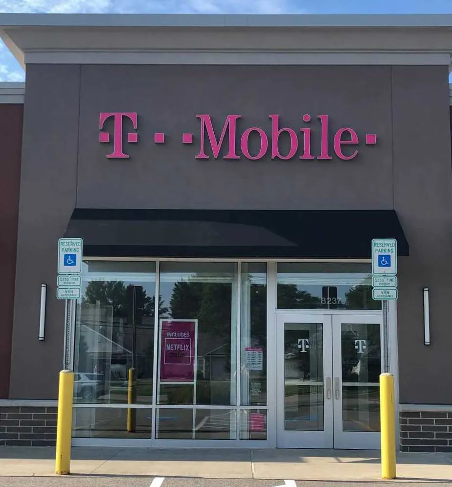 Interior photo of T-Mobile Store at The Shoppes At Parma, Parma, OH