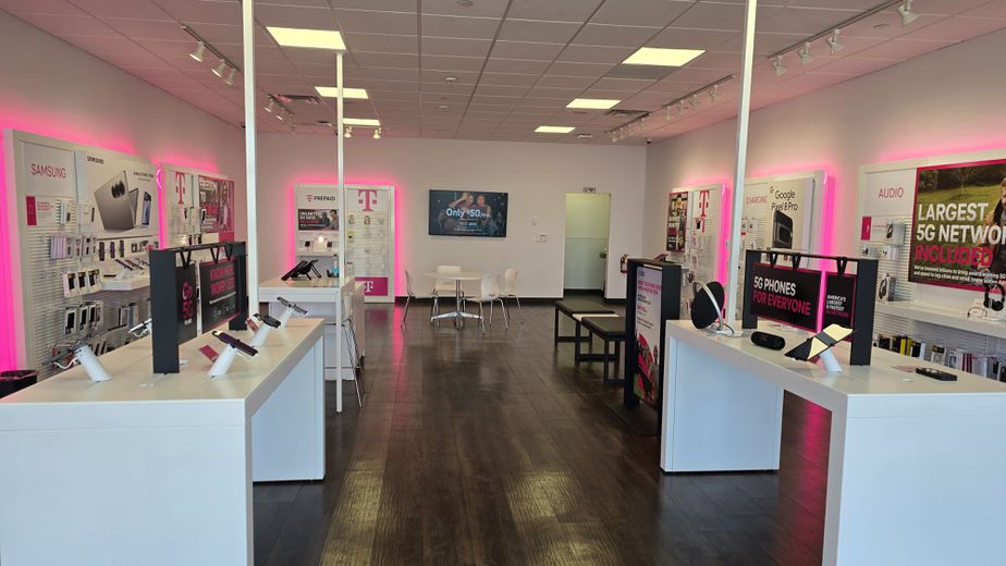 Interior photo of T-Mobile Store at US 66 & Edgewood, Edgewood, NM