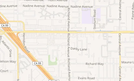 map of 1650 E Hatch Rd Modesto, CA 95351