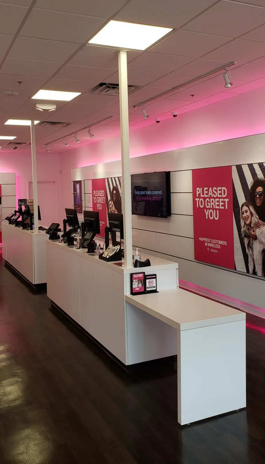 Interior photo of T-Mobile Store at Village Lk Shopping Cen Dr & Sr-54, Land O Lakes, FL