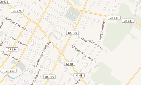 map of 11D North Virginia Ave Penns Grove, NJ 08069