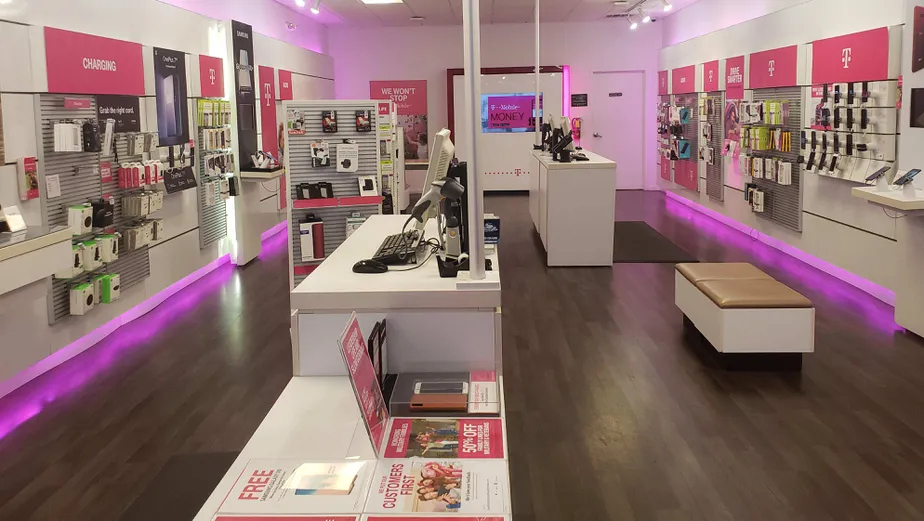 Interior photo of T-Mobile Store at Ramsey Street & Treetop Dr, Fayetteville, NC