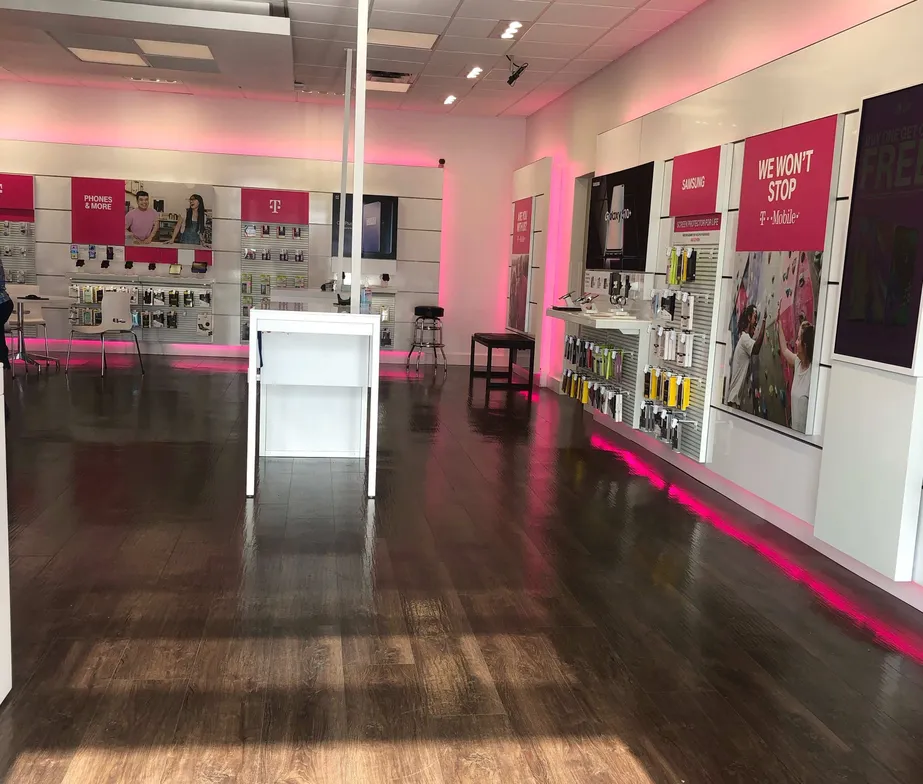 Interior photo of T-Mobile Store at LA Cienega & Centinela, Inglewood, CA