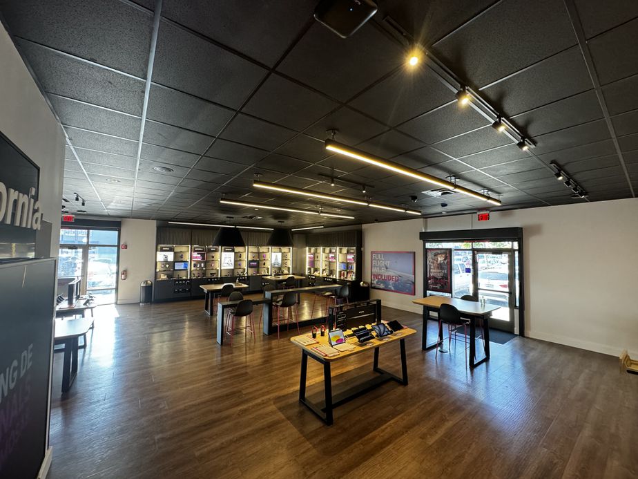 Interior photo of T-Mobile Store at City Heights, San Diego, CA
