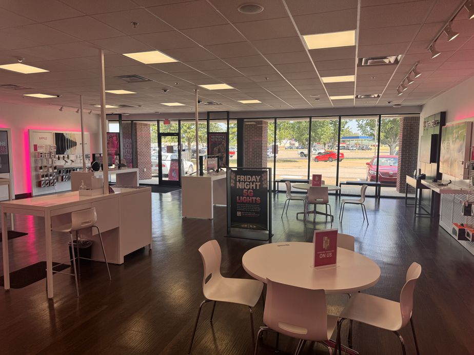 Interior photo of T-Mobile Store at Covington Commons, Covington, TN