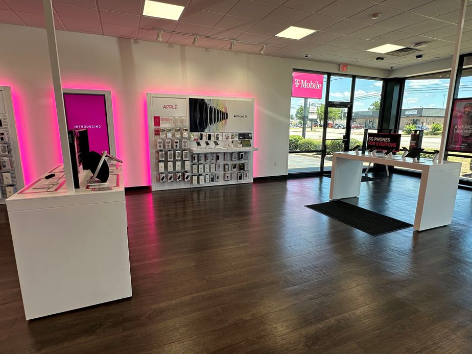Interior photo of T-Mobile Store at Broad St & N Bultman Dr, Sumter, SC