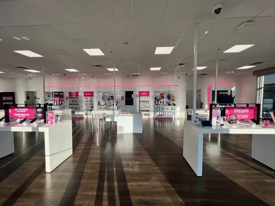 Interior photo of T-Mobile Store at 91 Freeway & Mckinley St, Corona, CA