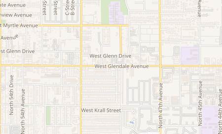 map of 4935 W Glendale Ave Suite 7 Glendale, AZ 85301