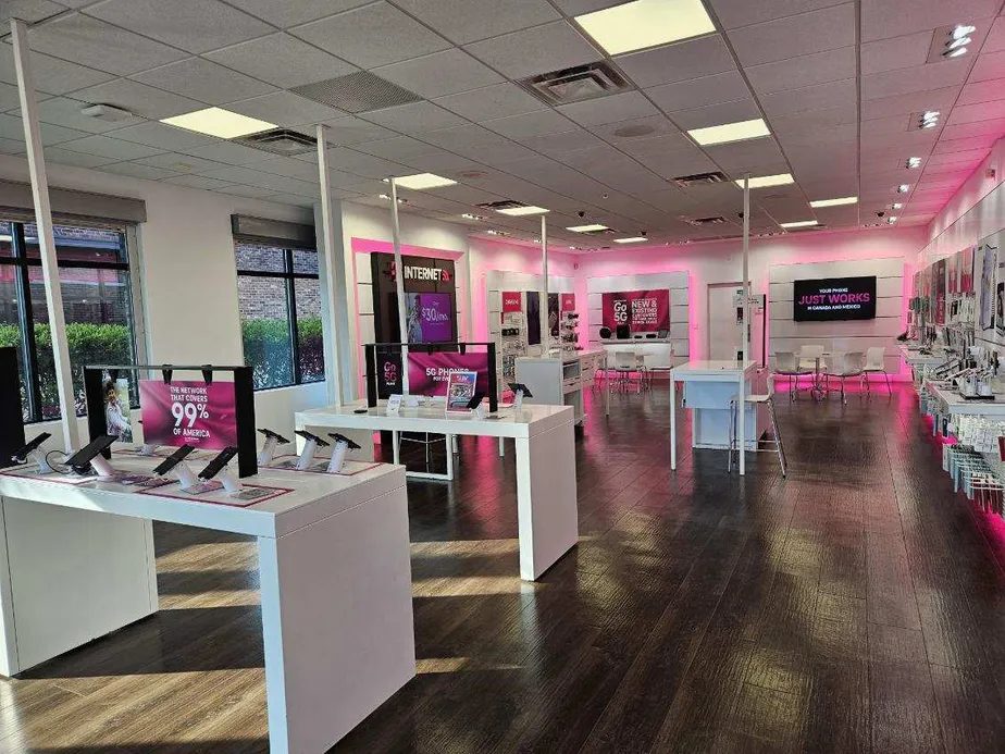 Interior photo of T-Mobile Store at Sayebrook West, Myrtle Beach, SC