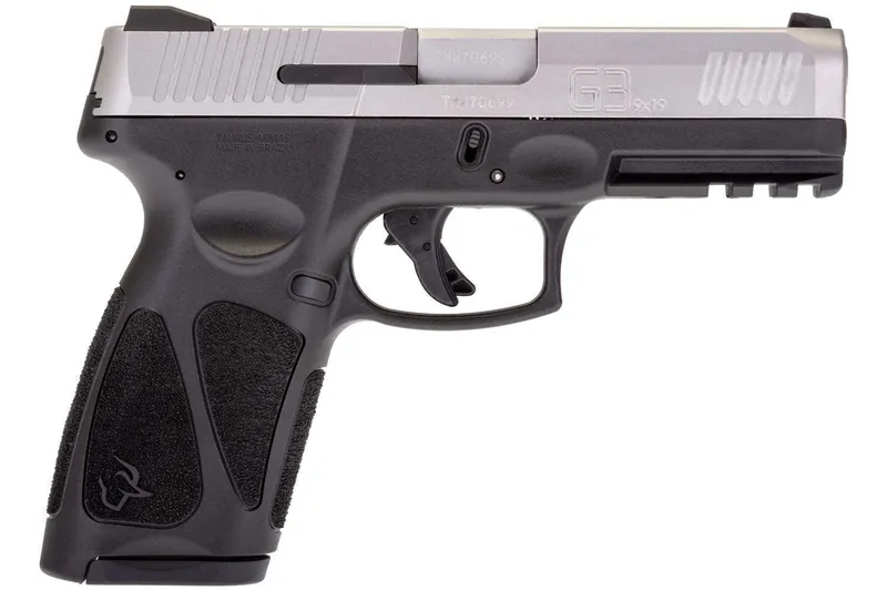 Taurus G3 9mm 17rd 4" Pistol, Matte Stainless 1-G3949 - Taurus