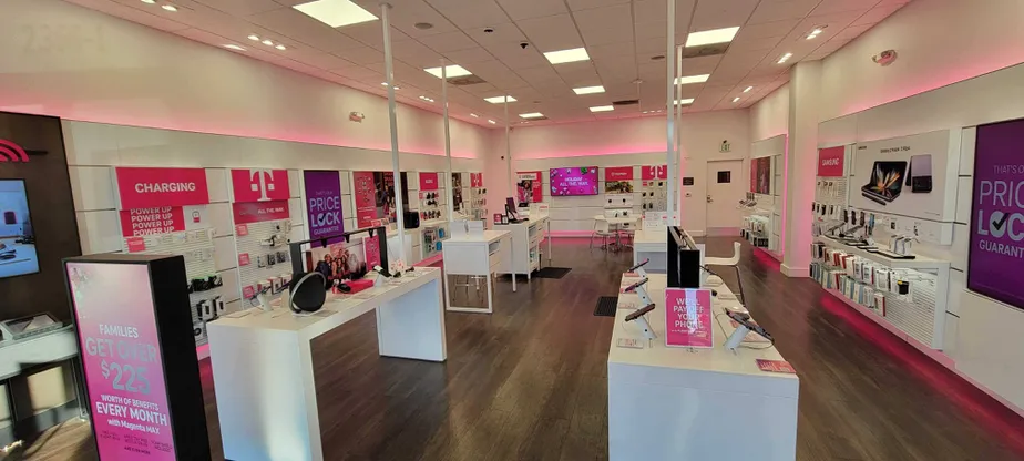 Interior photo of T-Mobile Store at El Camino Real & San Tomas, Santa Clara, CA