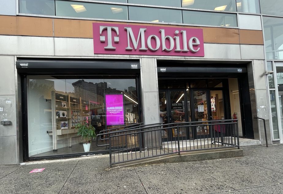 Exterior photo of T-Mobile Store at E Fordham Rd & Grand Concourse, Bronx, NY