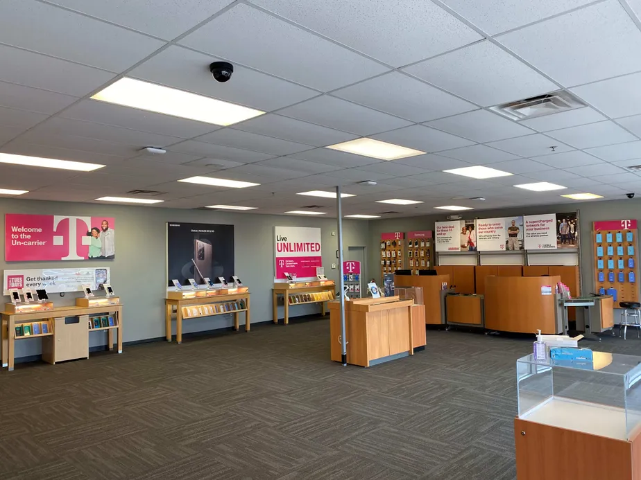 Interior photo of T-Mobile Store at W 29th St & N Broadway St, Pittsburg, KS