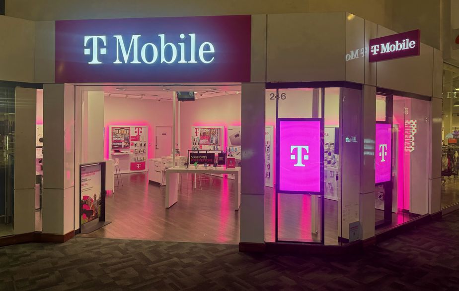 Exterior photo of T-Mobile Store at Arizona Mills - Entrance 2, Tempe, AZ
