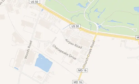 map of 2749 Dorchester Square A Cambridge, MD 21613