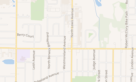 map of 1330 N. Lewis Waukegan, IL 60085