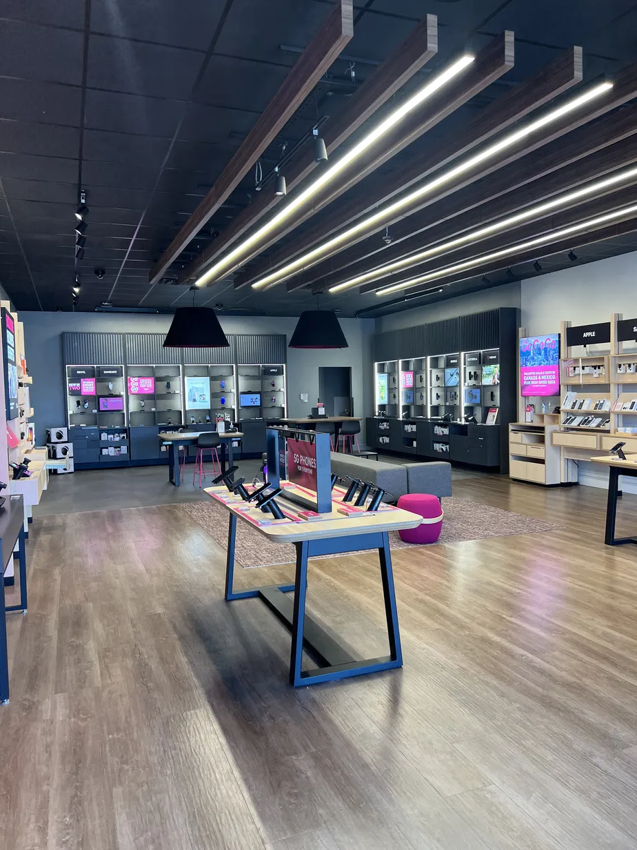 Interior photo of T-Mobile Store at W Interestate 20 & W Bardin Rd, Grand Prairie, TX