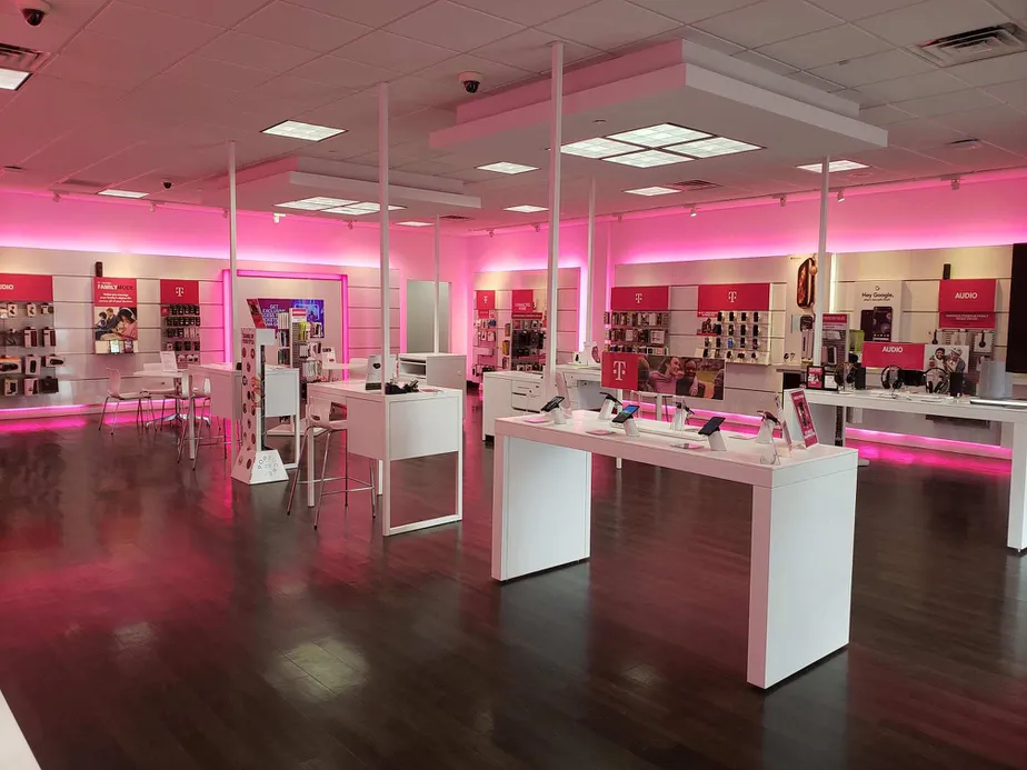 Interior photo of T-Mobile Store at 4th Street N & 53rd Ave, St. Petersburg, FL