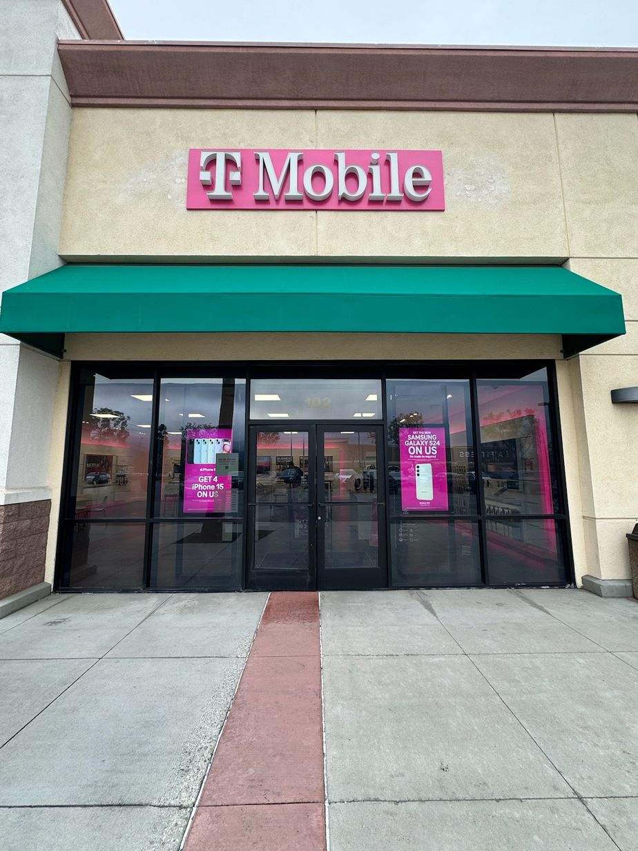 Exterior photo of T-Mobile Store at Hamner Ave & Acre St, Norco, CA