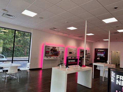Interior photo of T-Mobile Store at W Tennessee St & Capital Cir NW, Tallahassee, FL