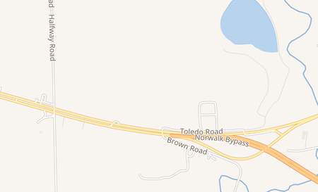 map of 1800 US Highway 20 W Norwalk, OH 44857