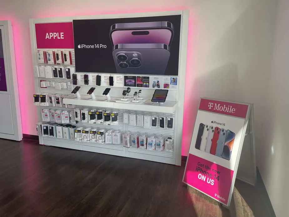 Interior photo of T-Mobile Store at N Baltimore St & Hwy 6, Kirksville, MO