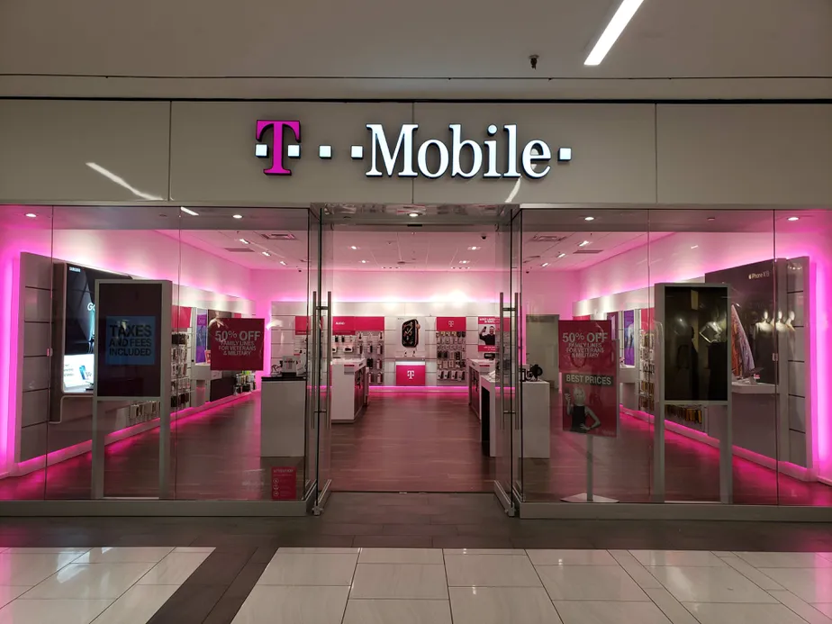 Exterior photo of T-Mobile store at Southland Center 2, Taylor, MI
