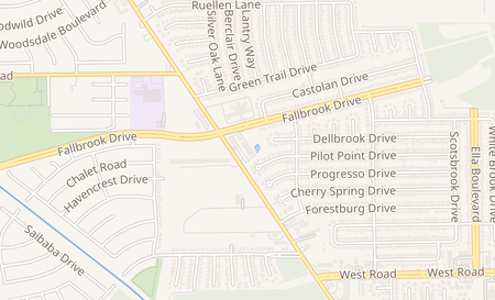 map of 10176 Veterans Memorial Dr B Houston, TX 77038