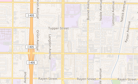 map of 9150 Sepulveda Blvd North Hills, CA 91343