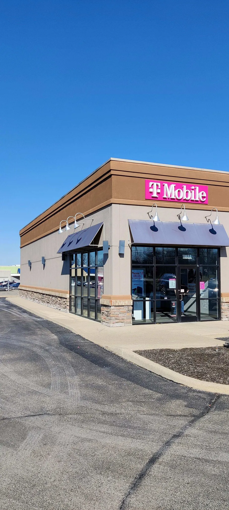 Exterior photo of T-Mobile store at State Route 28 & Allen Dr, Milford, OH
