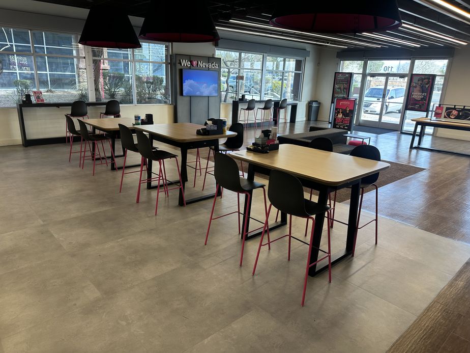 Interior photo of T-Mobile Store at Lake Mead and Rancho, North Las Vegas, NV