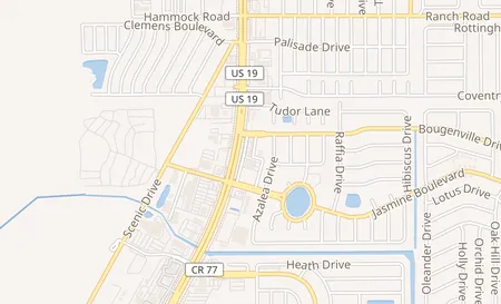 map of 10606 Devco Drive Port Richey, FL 34668