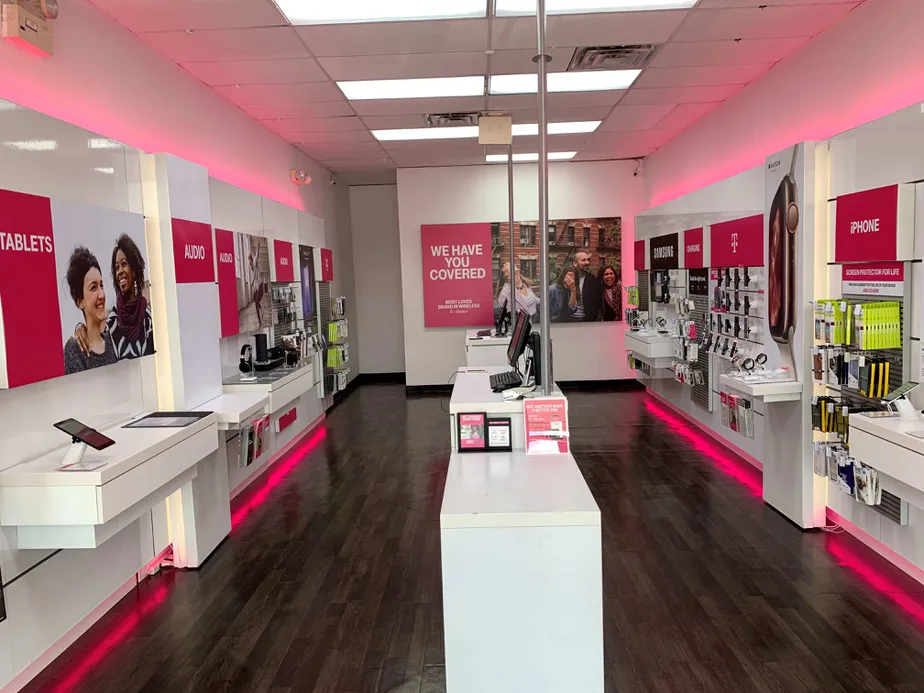 Interior photo of T-Mobile Store at S Apopka Vineland Rd & Palm Pkwy, Orlando, FL