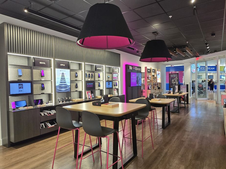 Interior photo of T-Mobile Store at Gurnee Mills - Entrance A, Gurnee, IL