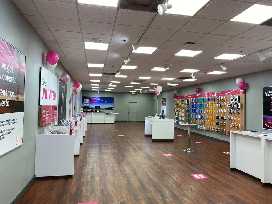 Interior photo of T-Mobile Store at Coral Square Mall 2, Coral Springs, FL