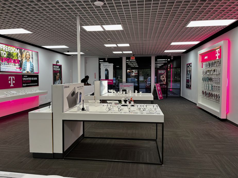 Interior photo of T-Mobile Store at Atlantic Blvd & The Woods Dr, Jacksonville, FL