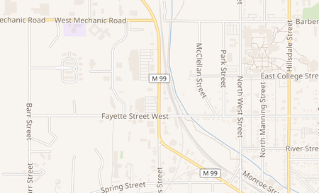 map of 527 10th St Port Huron, MI 48060