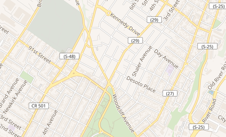 map of 41 Anderson Ave Fairview, NJ 07022