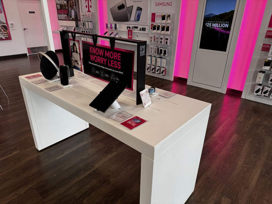 Interior photo of T-Mobile Store at Strong's Creek Plaza, Fortuna, CA
