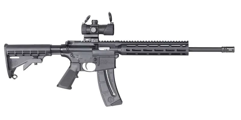 Smith & Wesson M&P15-22 Sport .22 LR 25rd 16.5" Rifle w/ M&P Red/Green Dot Optic 12722 - Smith & Wesson