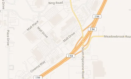 map of 1604 Mall Drive Benton Harbor, MI 49022