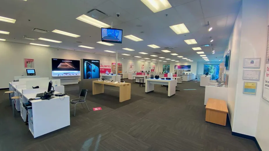 Interior photo of T-Mobile Store at Foothill Blvd & Rochester Ave, Rancho Cucamonga, CA
