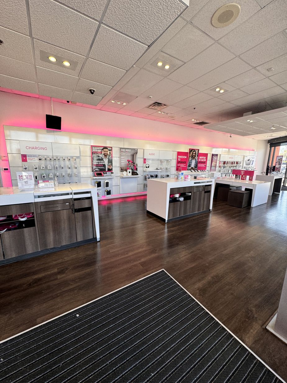 Interior photo of T-Mobile Store at Decatur & Charleston, Las Vegas, NV